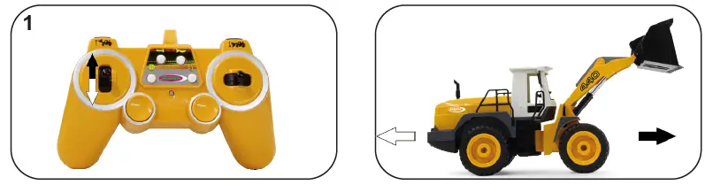 JAMARA 410005 Radlader 440 2.4 GHz Wheel Loader fig 6