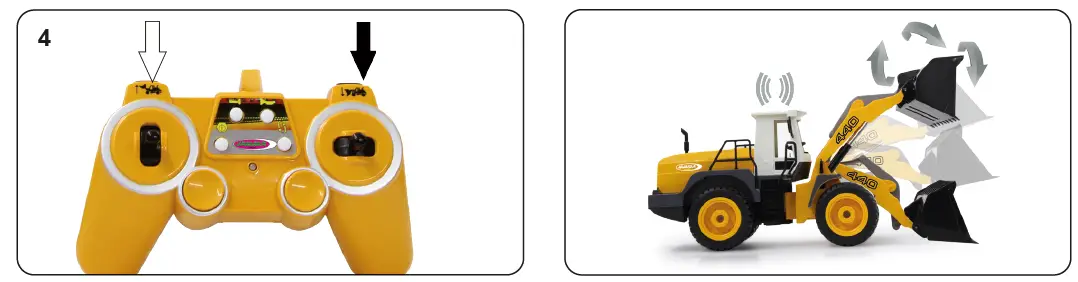 JAMARA 410005 Radlader 440 2.4 GHz Wheel Loader fig 8