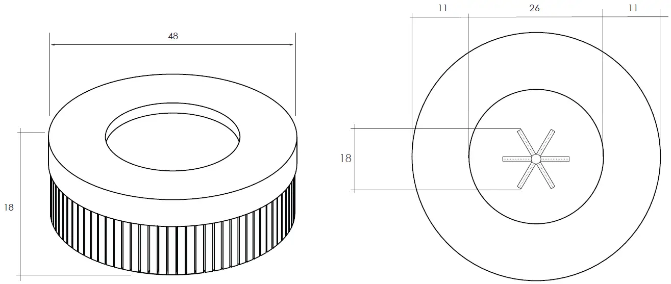 Prism Hardscape ph-482 Hampton Fire Table 05