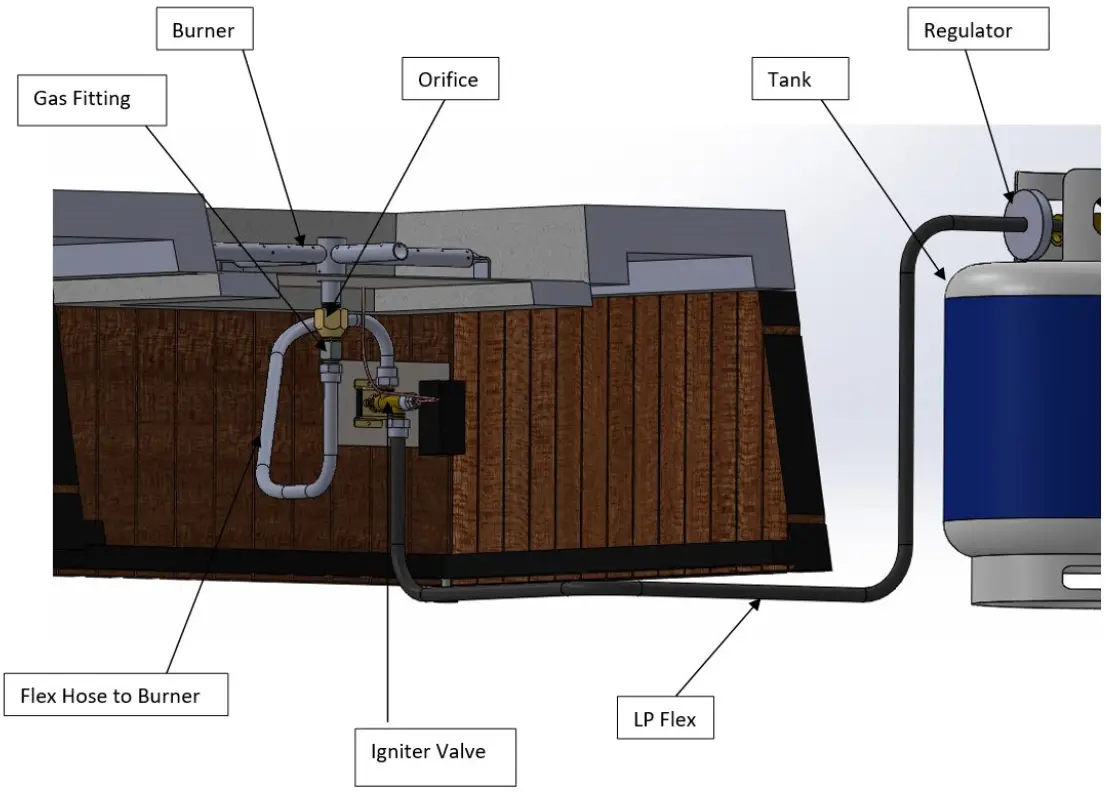 Prism Hardscape ph-482 Hampton Fire Table 12