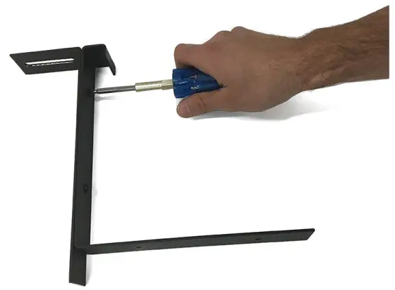 veradek Pure Railing Planter Bracket - Fig