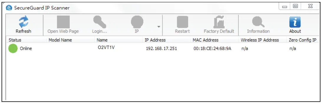 speco technologies O2VT1V 2MP Outdoor Network Turret Camera - Scanner