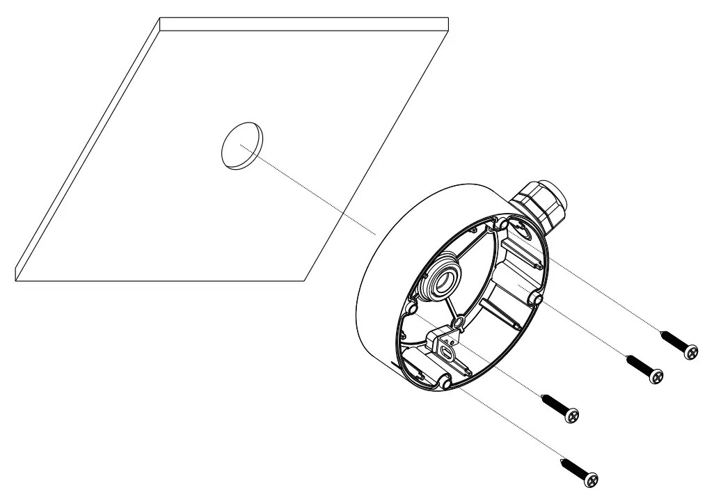 speco technologies O2VT1V 2MP Outdoor Network Turret Camera - junction