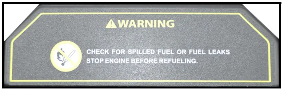 Symbols on the device