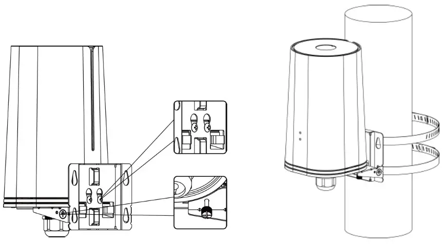 Milesight UF51 5G CPE Cellular Router - Hardware Installation 10