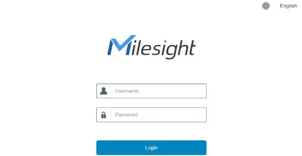 Milesight UF51 5G CPE Cellular Router - Log in the Web GUI 6