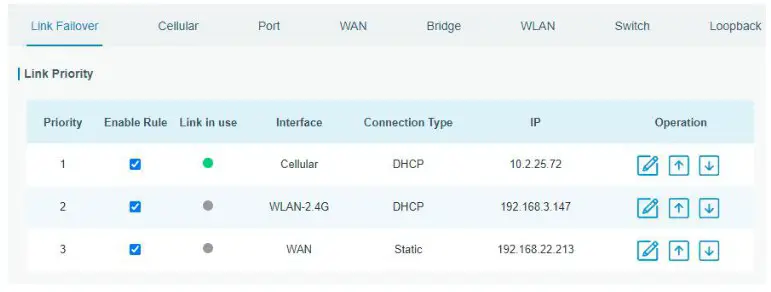 Milesight UF51 5G CPE Cellular Router - Network Configuration 4