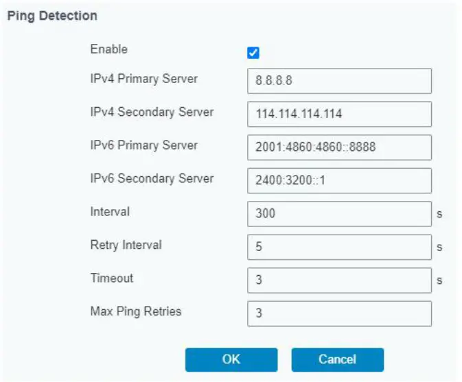 Milesight UF51 5G CPE Cellular Router - Network Configuration 5