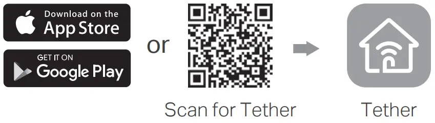 tp-link Archer AX72 AX5400 Wi-Fi 6 Router - QR code1