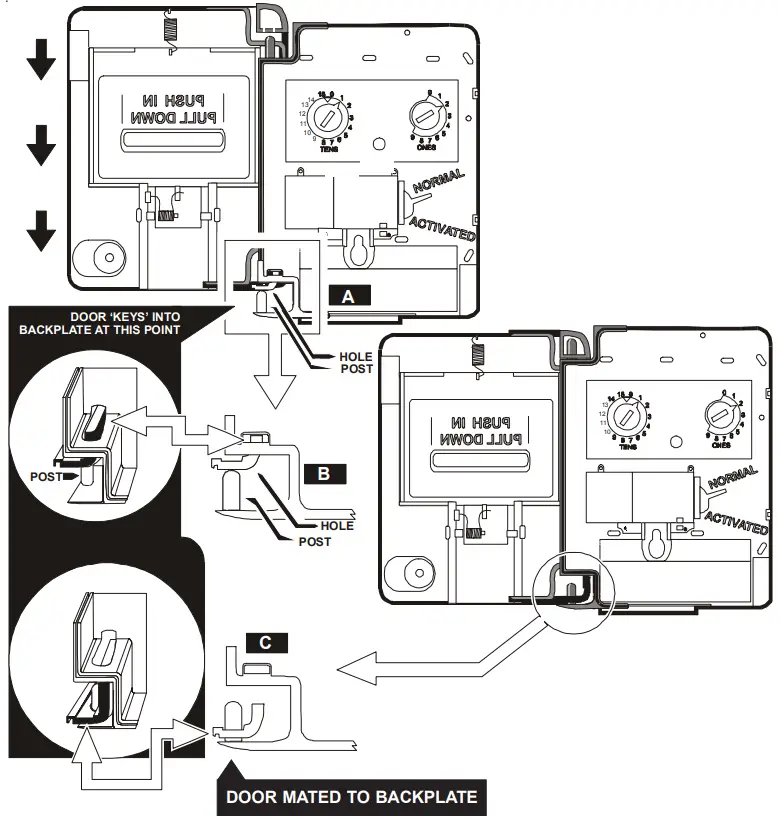 NOTIFIER NBG 12 Series Manual Pull Stations - FIG 2