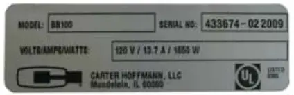 CARTER-HOFFMANN HL5-5 Heated Holding Cabinets - Fig 2
