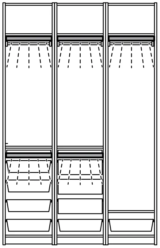 IKEA PAX and KOMPLEMENT Wardrobes and Closet Solutions - FIG 90