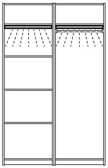IKEA PAX and KOMPLEMENT Wardrobes and Closet Solutions - FIG 96