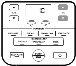 NINJA OP450UK Foodi MAX 7-in-1 - 4 hours