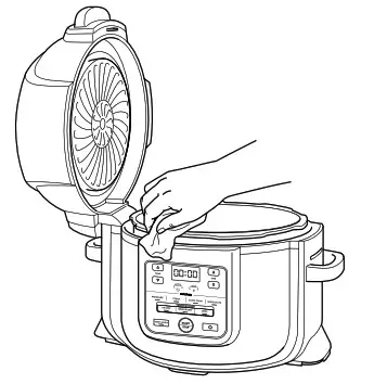 NINJA OP450UK Foodi MAX 7-in-1 - Hand-Washing