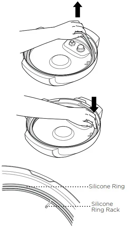 NINJA OP450UK Foodi MAX 7-in-1 - Removing