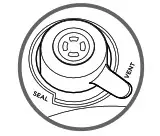 NINJA OP450UK Foodi MAX 7-in-1 - VENT 1