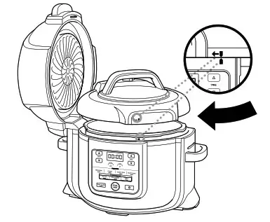NINJA OP450UK Foodi MAX 7-in-1 - clockwise