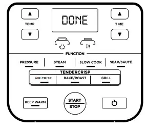 NINJA OP450UK Foodi MAX 7-in-1 - display DONE
