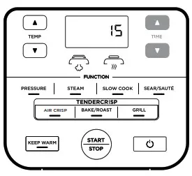 NINJA OP450UK Foodi MAX 7-in-1 - increments