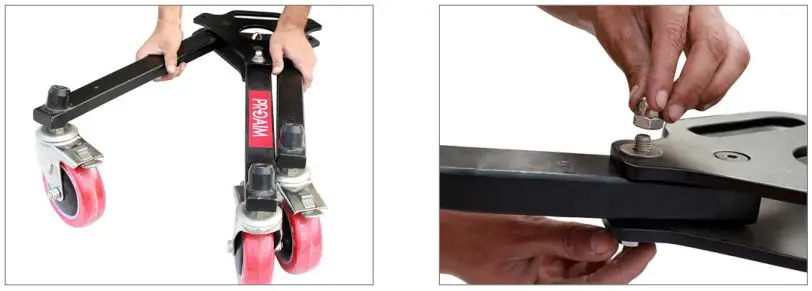 PROAIM P-W5P-BRZ Breeze Film Shooting Equipment Instruction Manual - Assembling