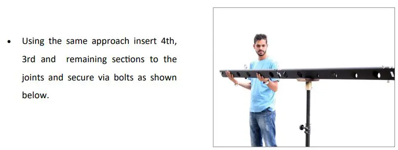 PROAIM P-W5P-BRZ Breeze Film Shooting Equipment Instruction Manual - Assembling