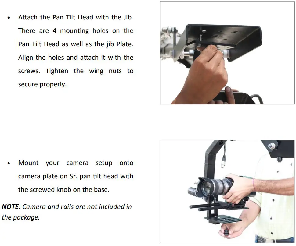 PROAIM P-W5P-BRZ Breeze Film Shooting Equipment Instruction Manual - Cable Code Yellow