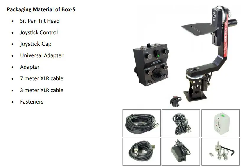PROAIM P-W5P-BRZ Breeze Film Shooting Equipment Instruction Manual - What’s In The Box