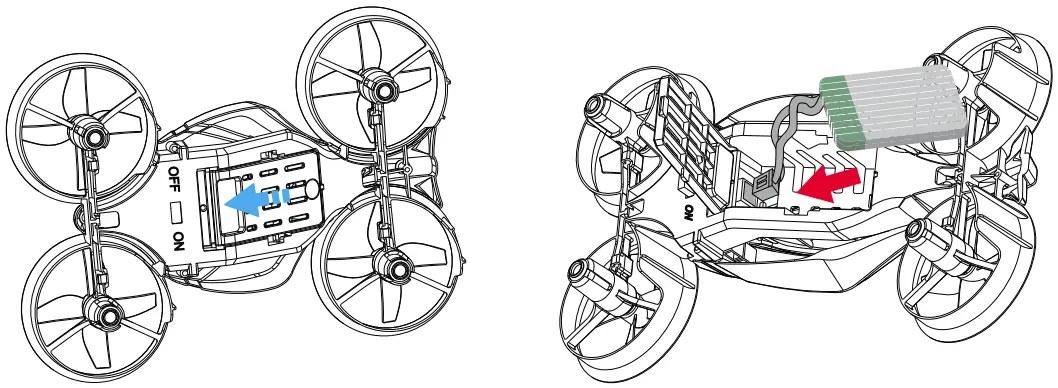 2A8DM-A90 RC Drone Installation illustration