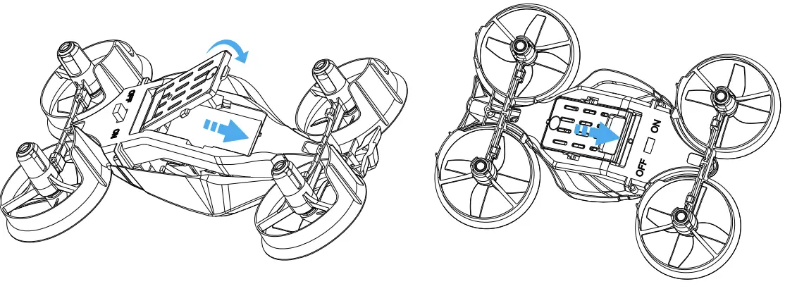 2A8DM-A90 RC Drone Installation illustration