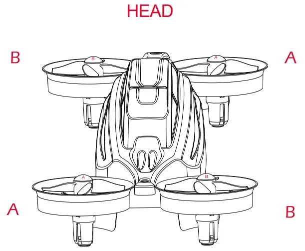 2A8DM-A90 RC Drone Installation illustration