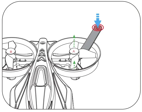 2A8DM-A90 RC Drone Installation illustration