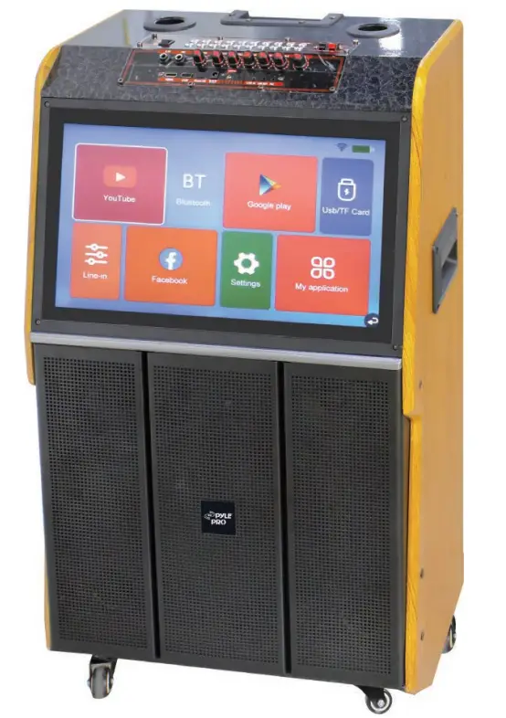 PYLE PRO PMDJAND10 Portable Wireless BT Streaming Loudspeaker