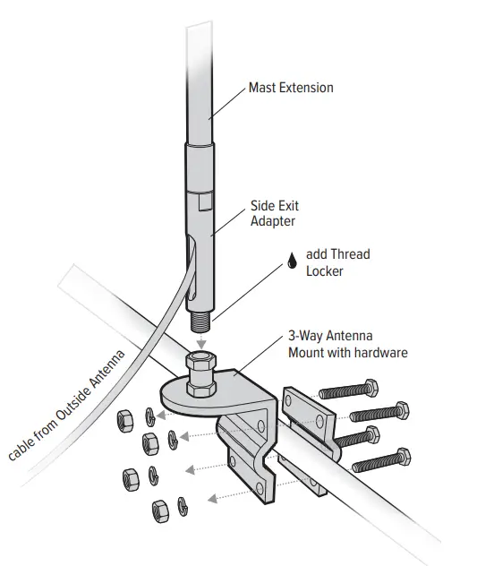 weboost WA477154 Drive Reach OTR Cell Signal Booster - tools 5