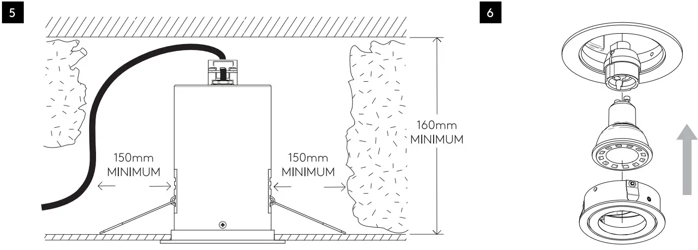 ASTRO 60927 TARO Fire Rated Fixed Downlight - Figure 4
