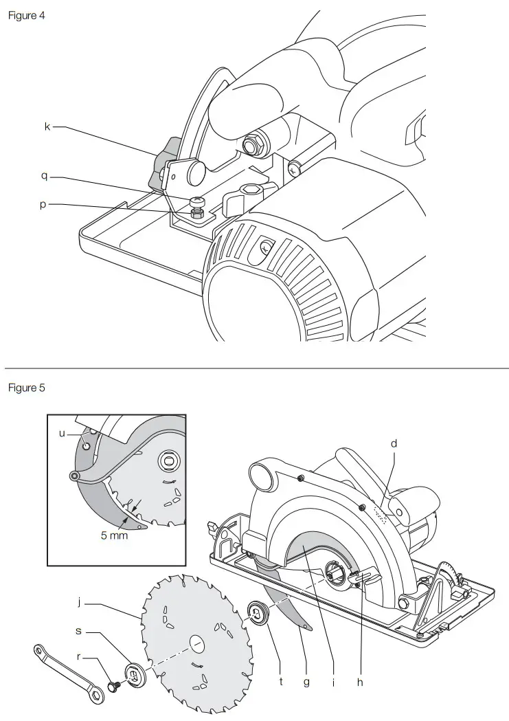 DeWALT D23700 Circular saw 235 mm 1750 W - FIGURE 3
