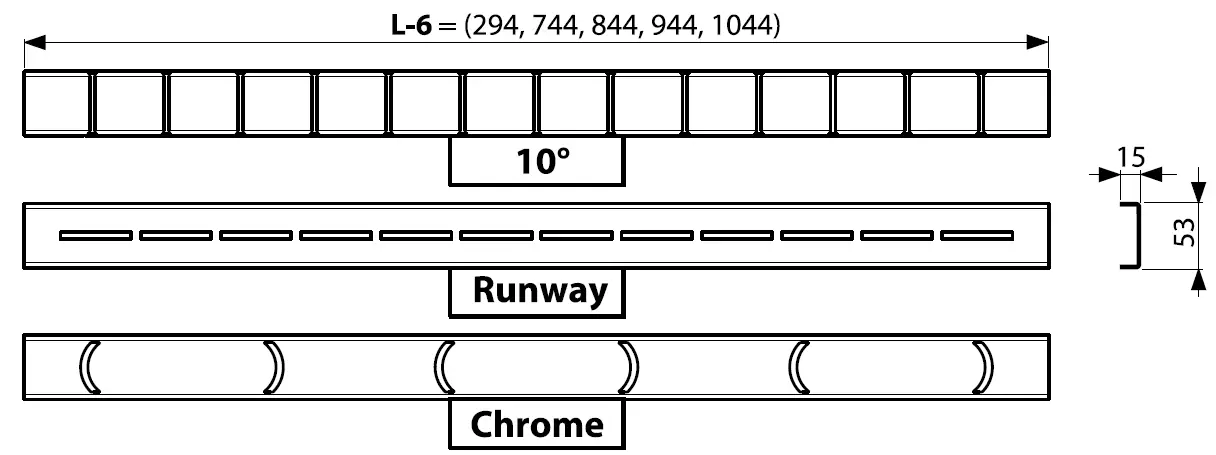 RAVAK X01427 Shower Drain Stainless Steel 2