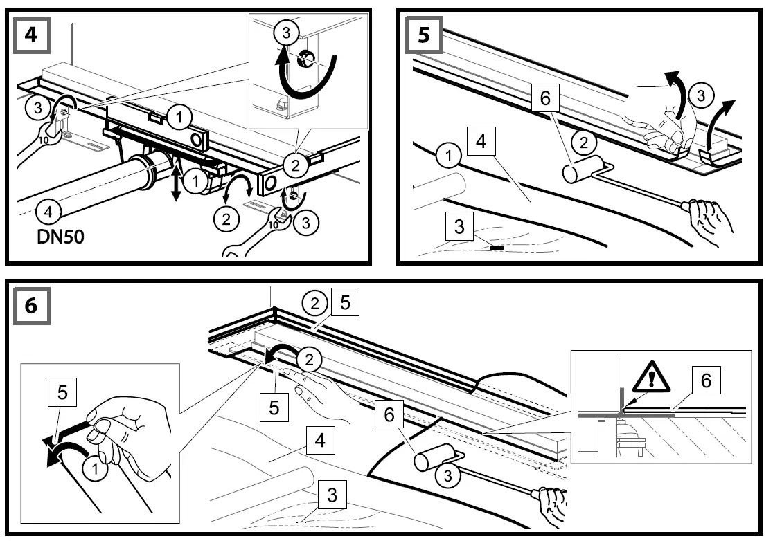 RAVAK X01427 Shower Drain Stainless Steel 5