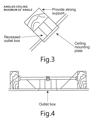 ONE HOME COLLECTION OHCF03-MT Smart Ceiling Fan 5
