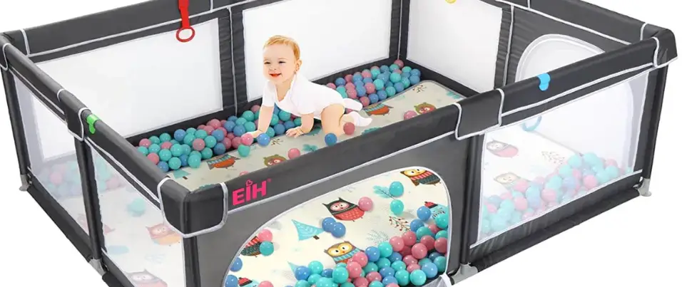 Eih Extra Large Baby Playpen Instruction Manual