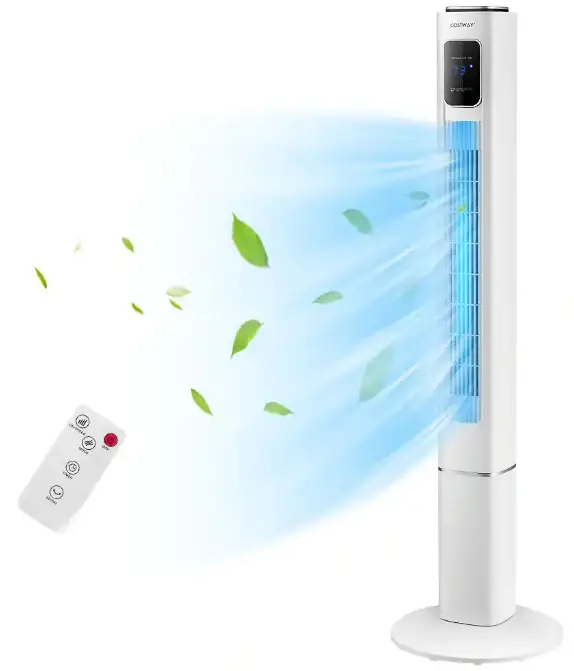 COSTWAY-ES10144US-WH-Tower-Fan-product