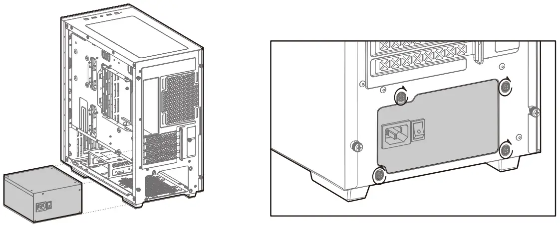 Installing the Power Supply