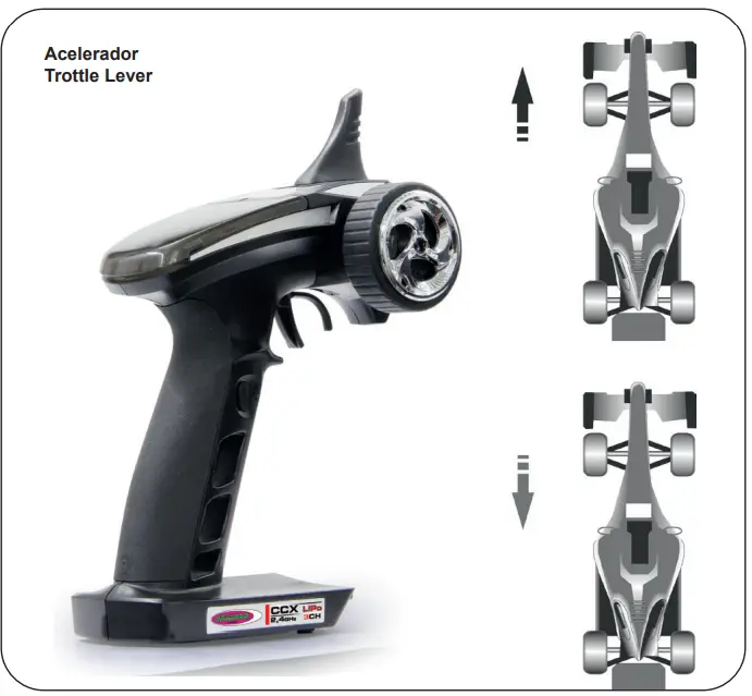 JAMARA CCX Lipo 2,4 GHz 3 CH Transmitter-fig15