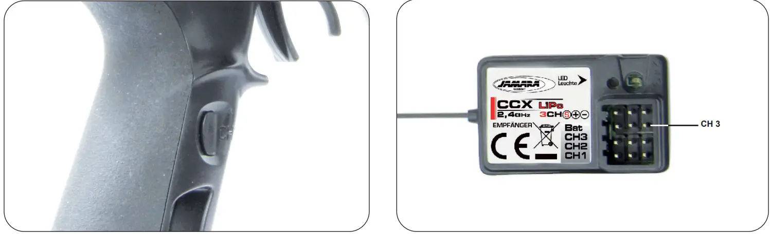 JAMARA CCX Lipo 2,4 GHz 3 CH Transmitter-fig16