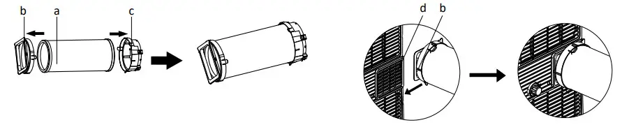 TOMADO TMA9001B Mobiele Airco -