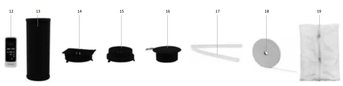 TOMADO TMA9001B Mobiele Airco DESCRIPTION 1