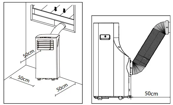 TOMADO TMA9001B Mobiele Airco - R CONDITIONER