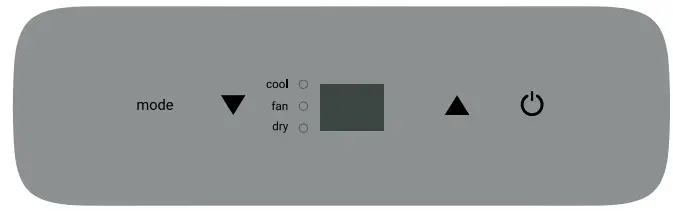 TOMADO TMA9001B Mobiele Airco - socket