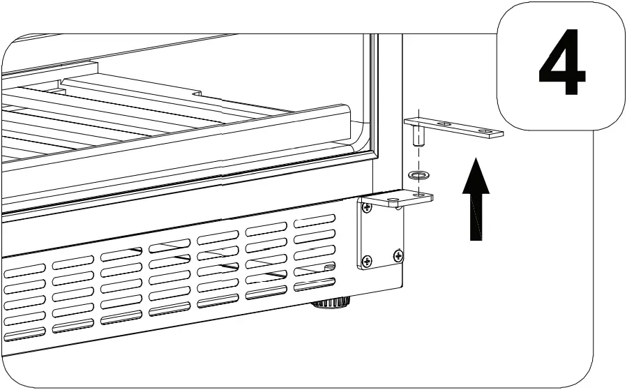 CBR1501SSOD - Reversing the Door Swing 4