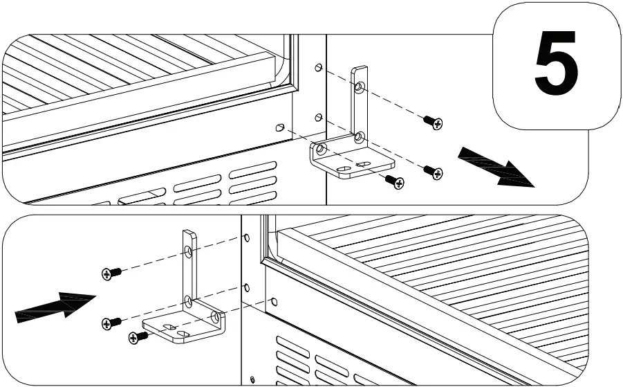 CBR1501SSOD - Reversing the Door Swing 5